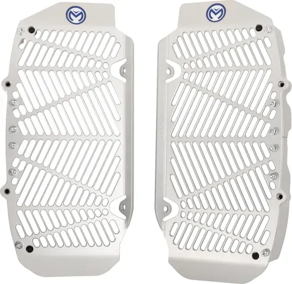 Protections de radiateur argent Triumph Moose Offroad