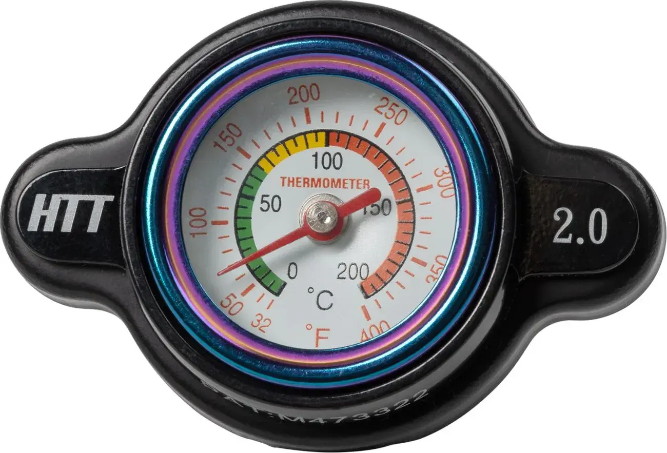 Radiator cap w temp gauge yam