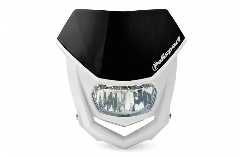 مصباح أمامي هالو LED أسود بوليسبورت — المنظر 2