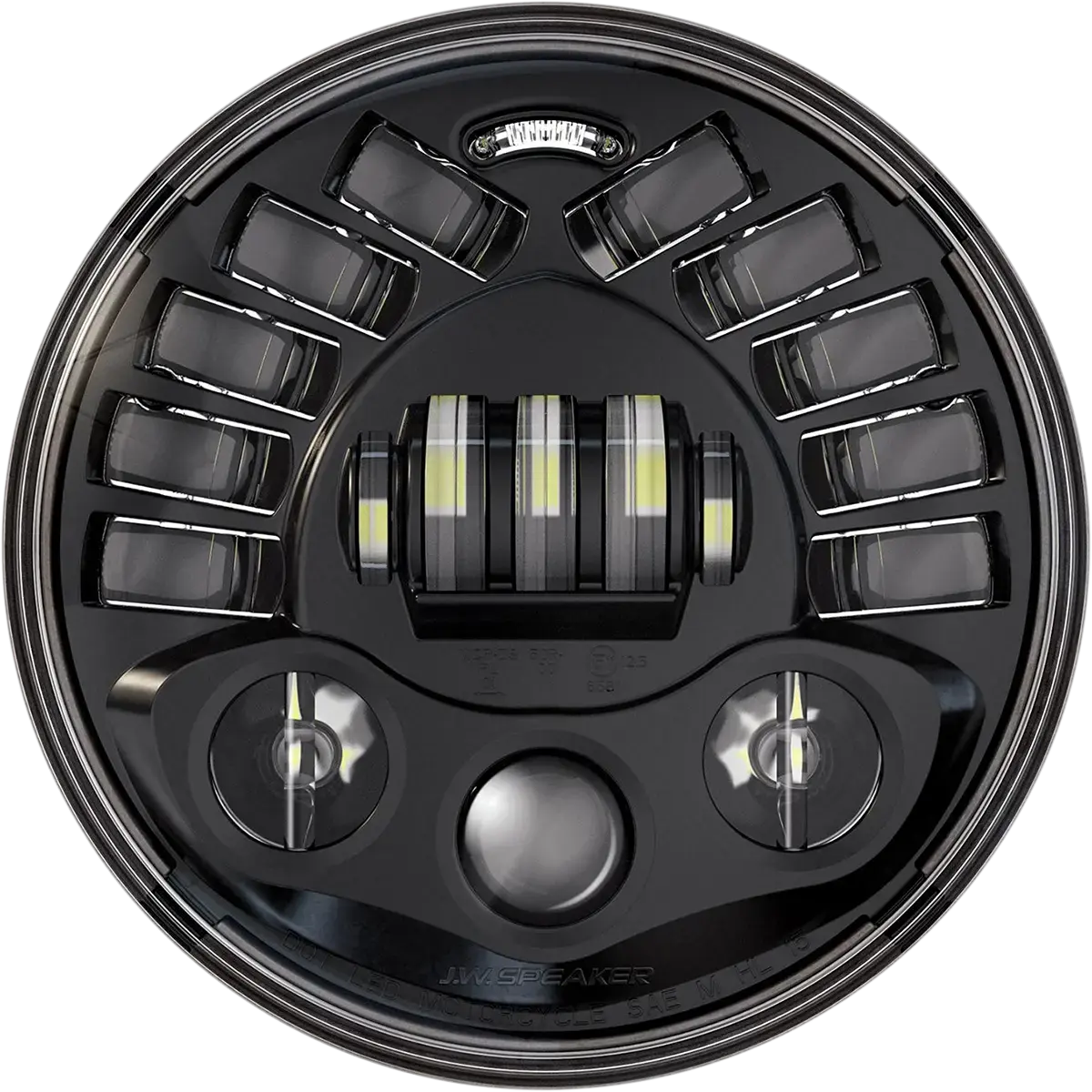 Custom Dynamics 7 Probeam Adaptive Indian LED 헤드라이트