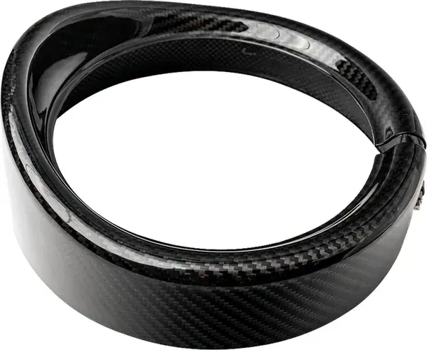 Headlight reinforcement ring with visor SLYFOX