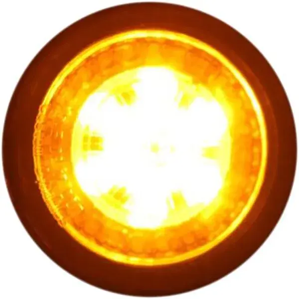 커스텀 다이내믹스 크롬 링 장착 LED 불릿 ProBEAM® 유니버설 방향지시등 — 2번째 뷰