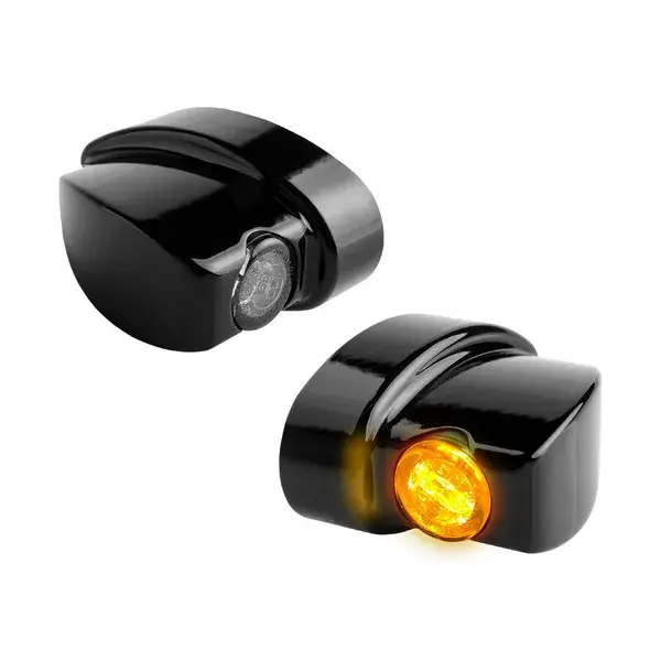 Heinz Bikes Nano Wingl HD 93-20 zwart kentekenplaatverlichtingsset