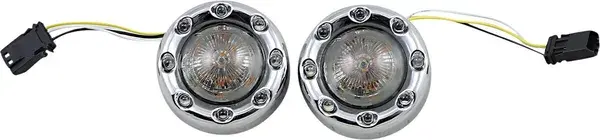 Zusatzblinkleuchte Signal BLLT chrom/rauch Custom Dynamics