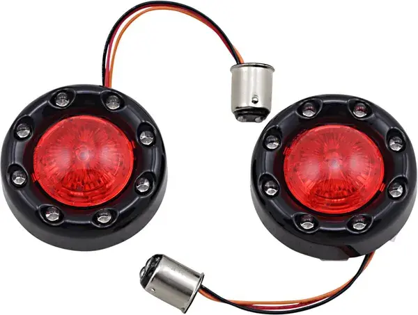 Signal BLLT 1157 noir/rouge CUSTOM DYNAMICS