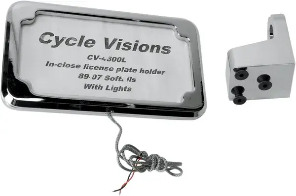 Support de plaque d'immatriculation In-Close CYCLE VISIONS