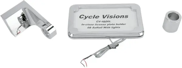 Support de plaque d'immatriculation In-Close CYCLE VISIONS
