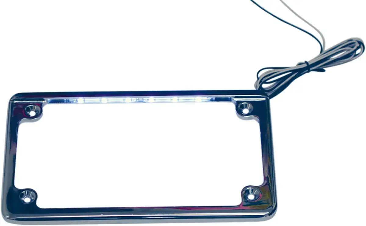 Cadre de plaque d'immatriculation profil bas Custom Dynamics