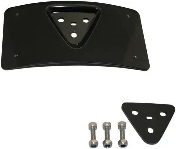 Support pour plaque d'immatriculation bombé CUSTOM DYNAMICS