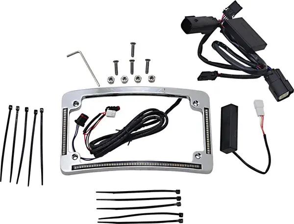 Nummerpladeramme LED Radius Custom Dynamics