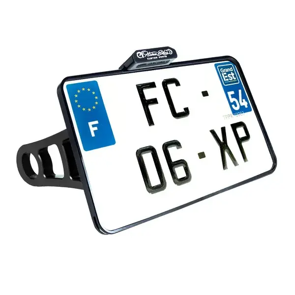 Tablica za skuter Heinz Bikes Lic.PLT SCT BK Francija