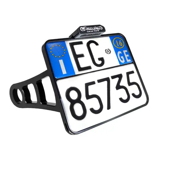 لوحة ترقيم HEINZ BIKES License Plate Fender Black