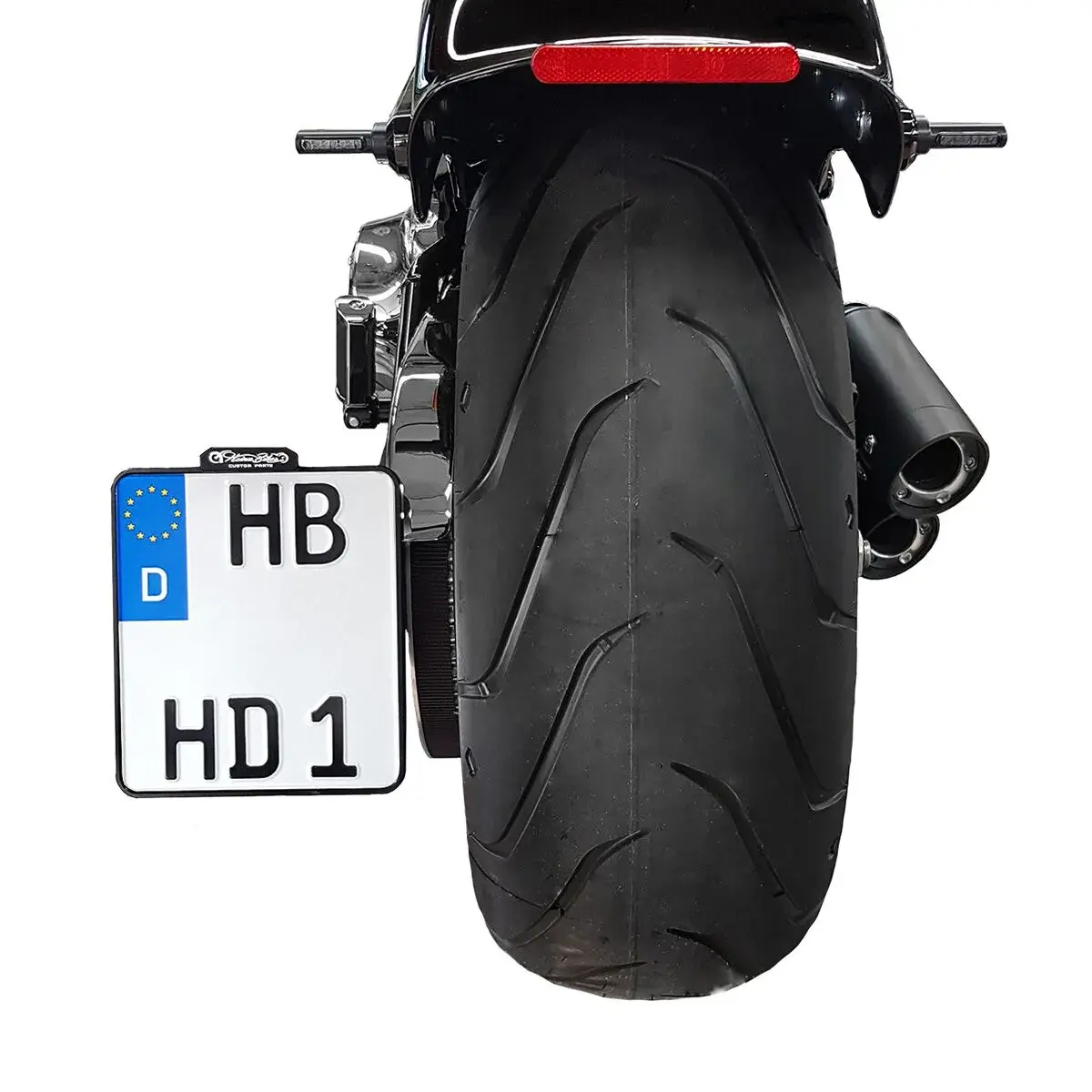 Support de plaque d'immatriculation Slip-In HEINZ BIKES