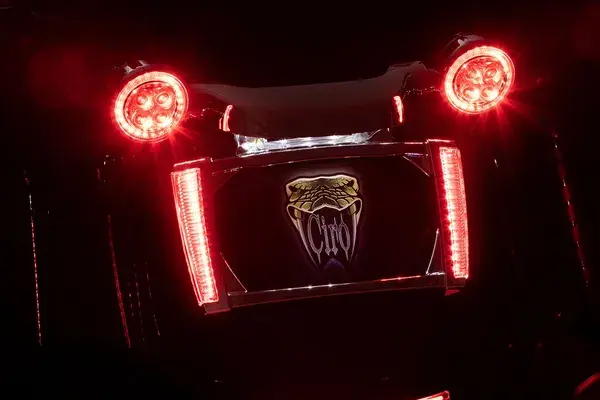 Kennzeichenhalter CIRO mit LED-Beleuchtung — Ansicht 4