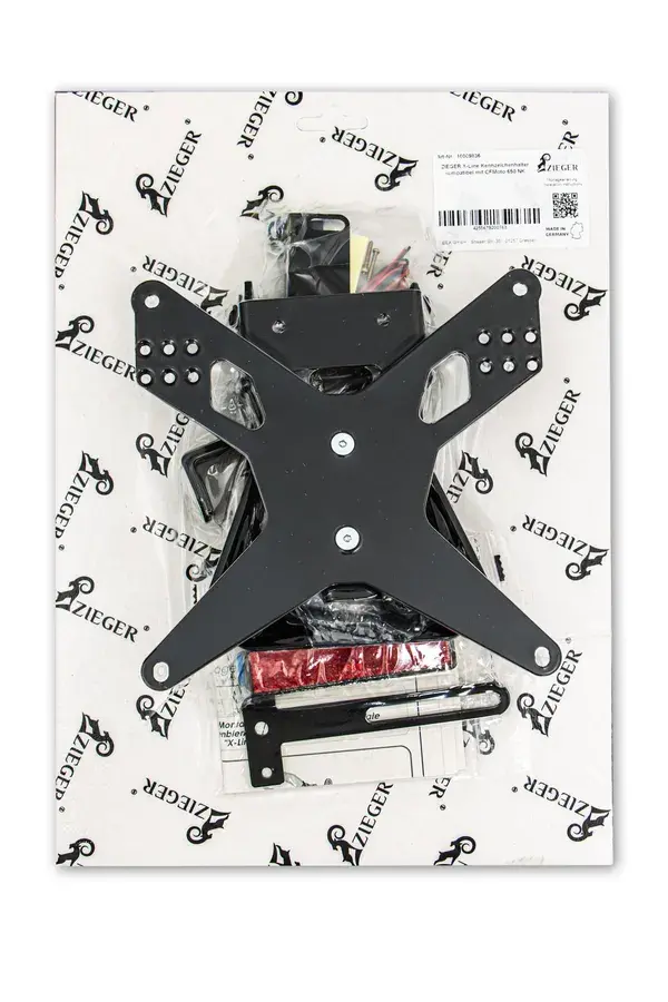 Support de plaque d'immatriculation type E ZIEGER