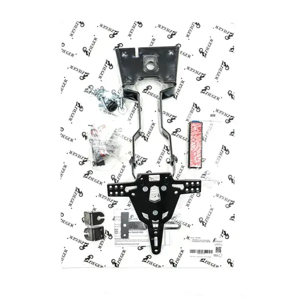 Support de plaque d'immatriculation PRO type A ZIEGER