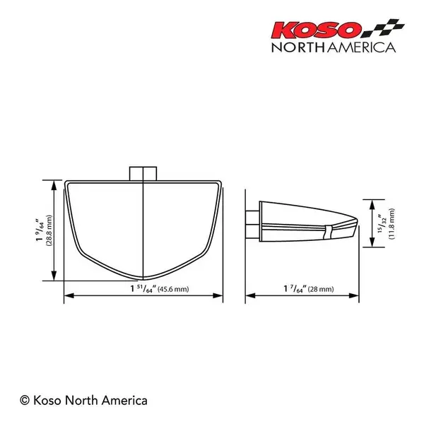 LED-Kennzeichenbeleuchtung KOSO NORTH AMERICA — Ansicht 3