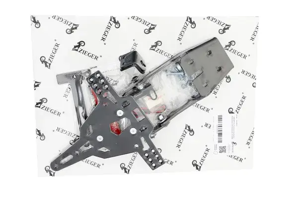 Support de plaque d'immatriculation ZIEGER PRO type A