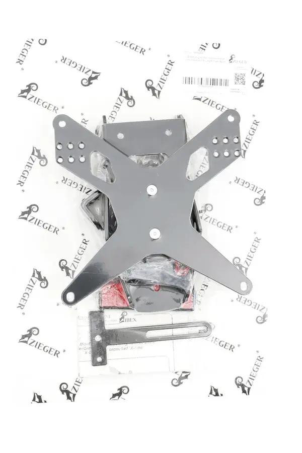 Support de plaque d'immatriculation ZIEGER X-Line type E