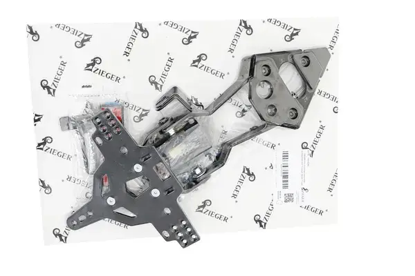 Support de plaque d'immatriculation ZIEGER PRO type C