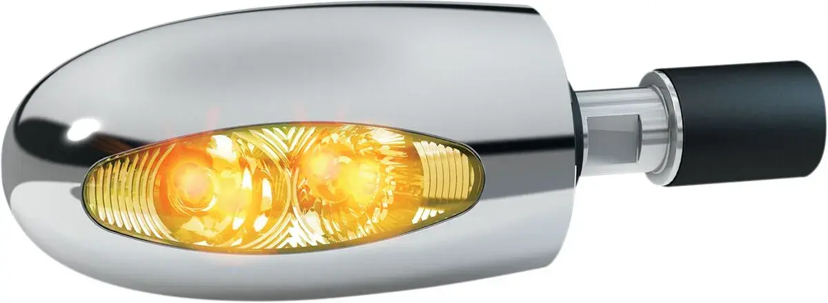Kellermann BL1000 LED 클리어/크롬 방향지시등 — 2번째 뷰