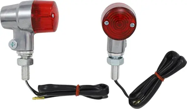 Feu de position K&S Technologies Marker Light S/F rouge/aluminium