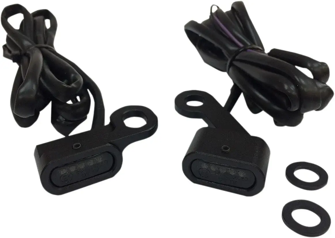 Übergangsscheinwerfer DRAG SPECIALTIES schwarz getönt XL