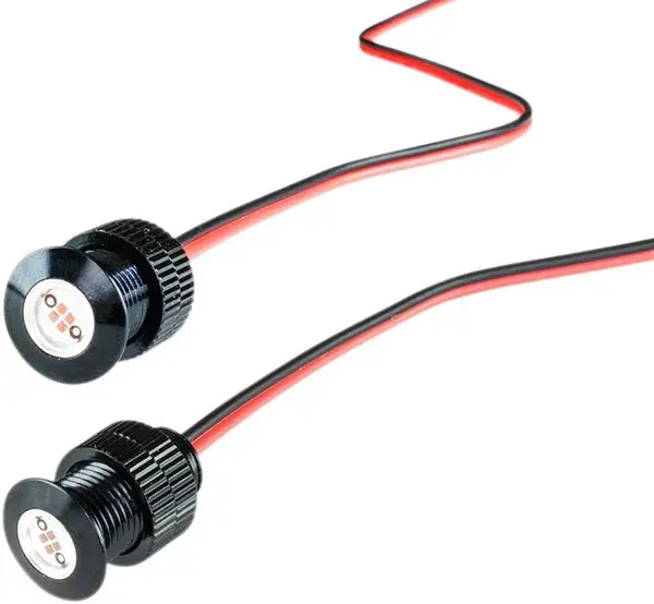 Lampu LED merah Lightning BoltZ
