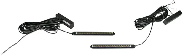 Barre lumineuse LED Dynamic 4,5" ambre/blanc Custom Dynamics