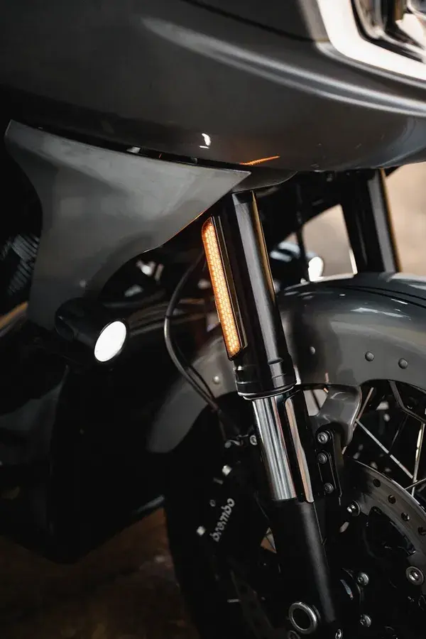 Custom Dynamics Black Fork LED Light — view 2