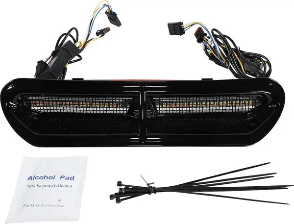 Lüftungseinlage für Vollverkleidung Batwing mit dynamischen LED Genesis Custom Dynamics