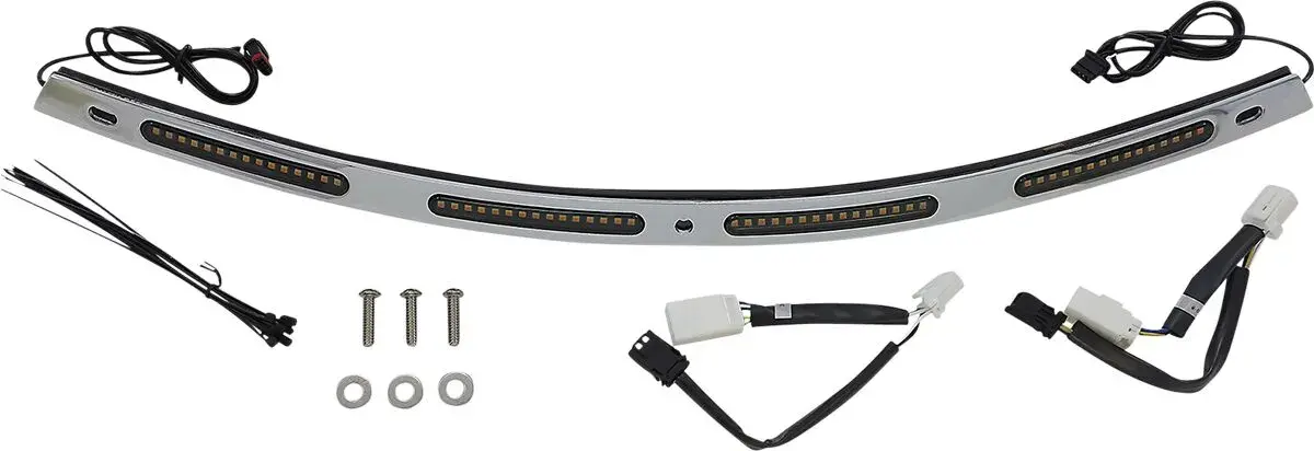 Genesis 4 Dynamic LED garniture de pare-brise Batwing CUSTOM DYNAMICS