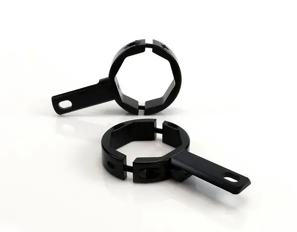Kit de fixations guidon articulées 50-60 mm DENALI pour feux de gabarit