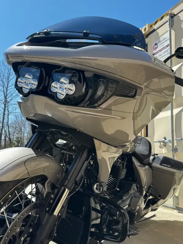 Feux de position avec sortie d'air blanc CUSTOM DYNAMICS — vue 2