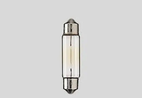 Ampoule-lampe standard 12V 10W culot SV 8.5-8 (11X40) norme C10W navette blanc (feu de position) (vendu a l unite) -Flosser