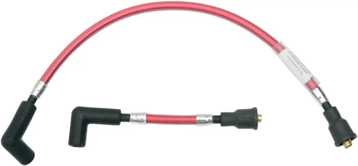 Red Magnum Shielding 65-99FX/FL shielded spark plug wires