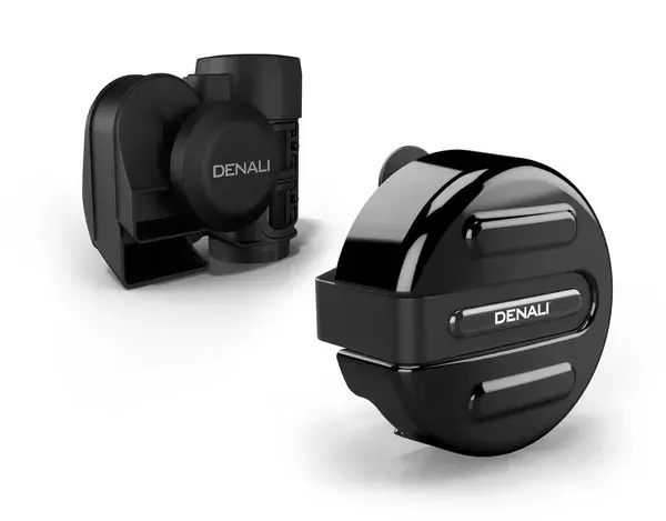 Klaxon pneumatique deux tonalités Denali SoundBomb pour V-Twin