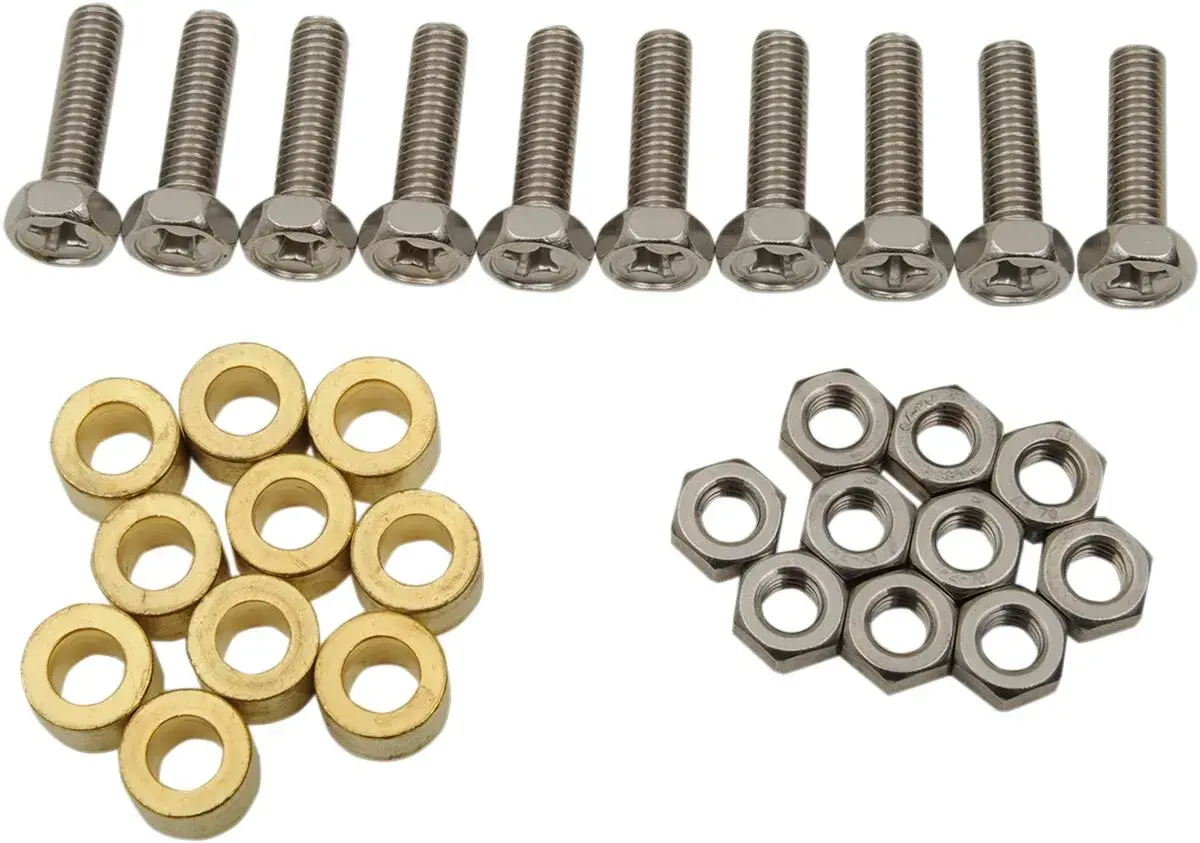 Bolt/nut set batt 6X22SS