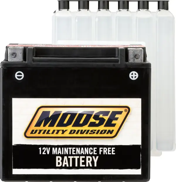 メンテナンスフリーAGMバッテリー Moose Offroad Four Wheel