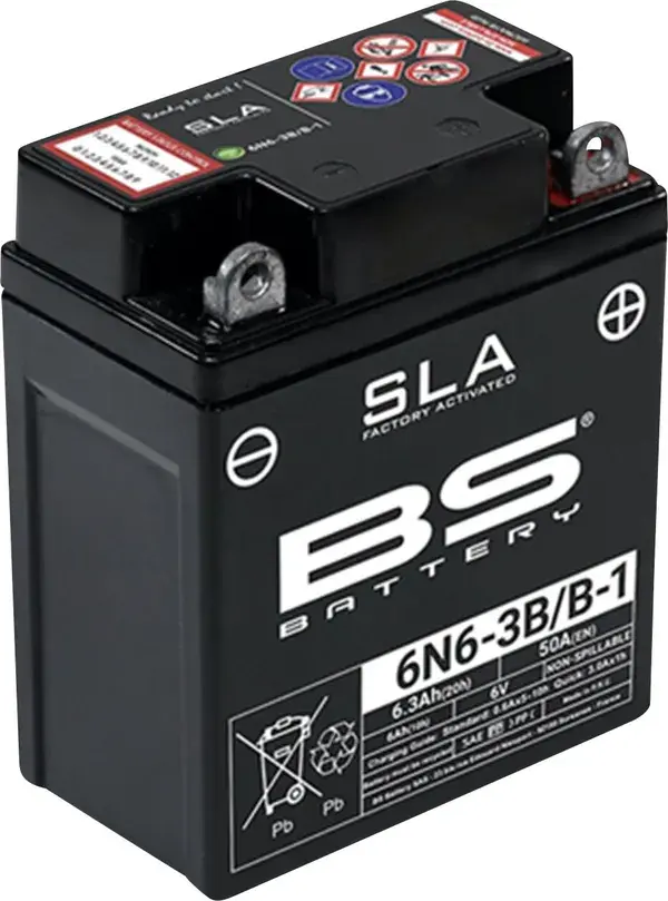 BS 6N6-3B/B-1 SLA Battery