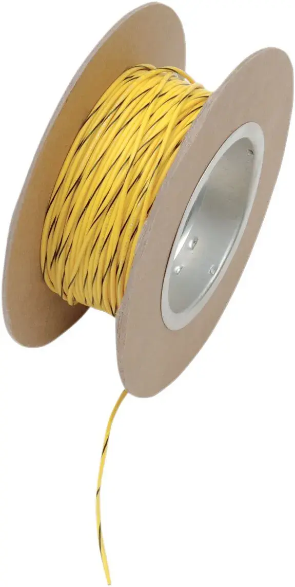 Kabel 18G 100' geel/zwart NAMZ
