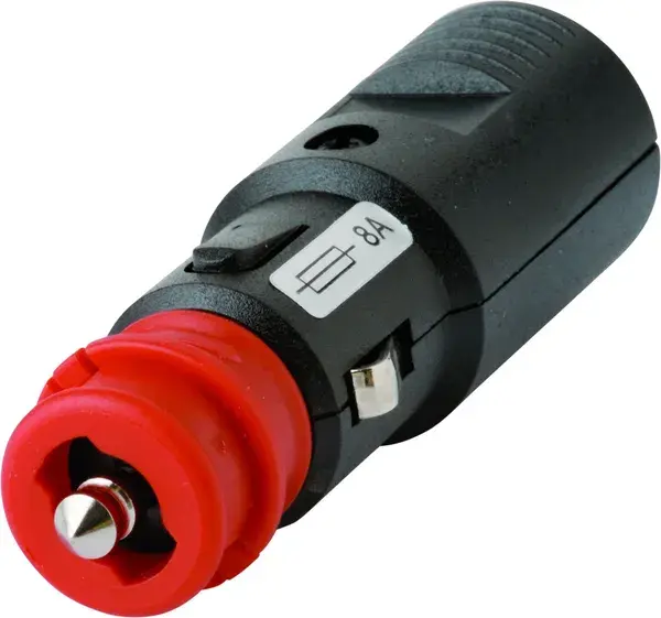 FLOSSER Universele 12V en 24V Stekker met 8A zekering
