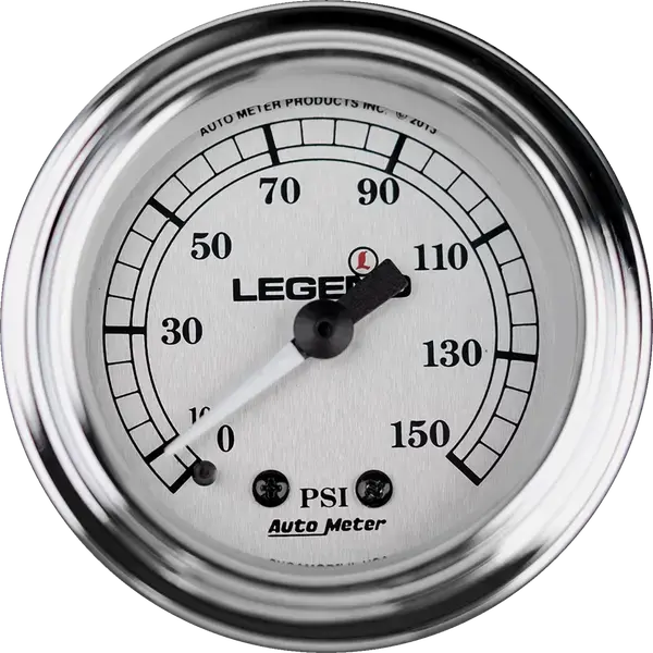 Legend Suspension Gauge air FLHT 99-13 실버 프론트 서스펜션