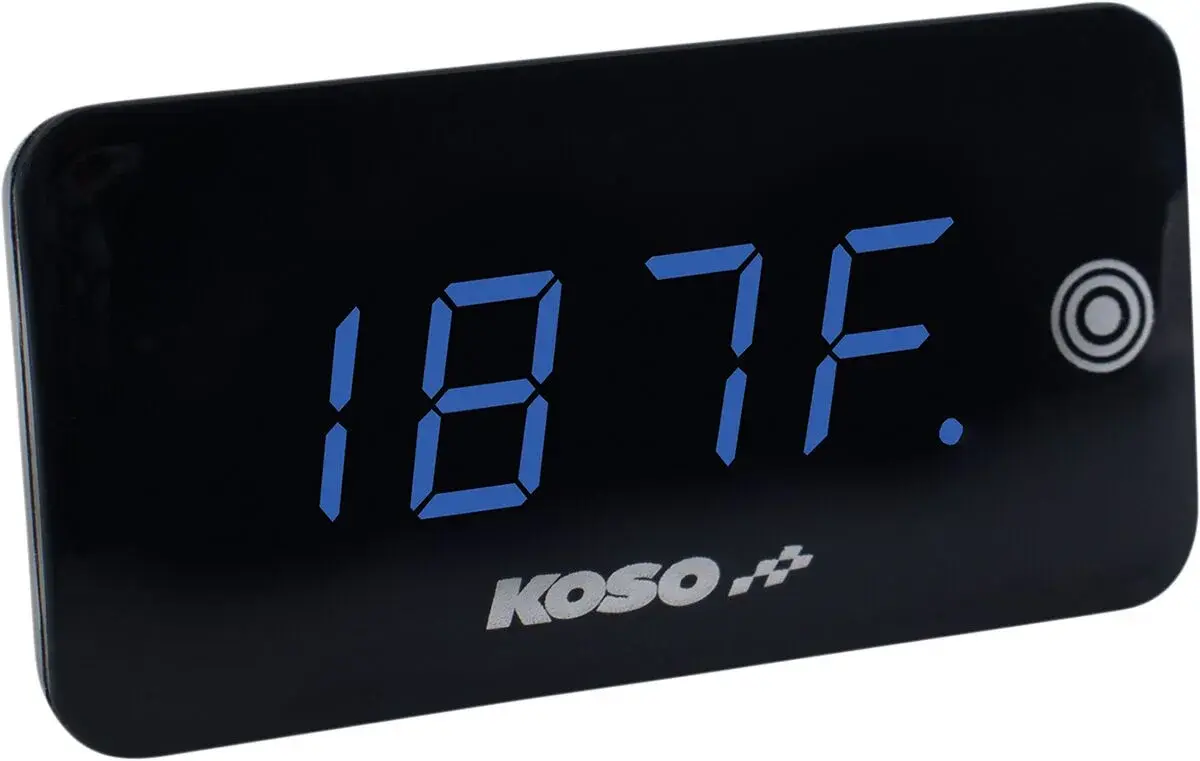 Voltmètre/Thermomètre numérique à écran tactile Super Slim KOSO NORTH AMERICA