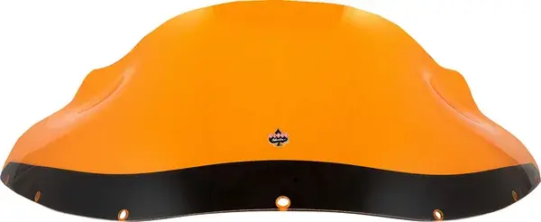 Kaca Depan Kolor Flare untuk Fairing FXRP Klock Werks — tampak ke-2