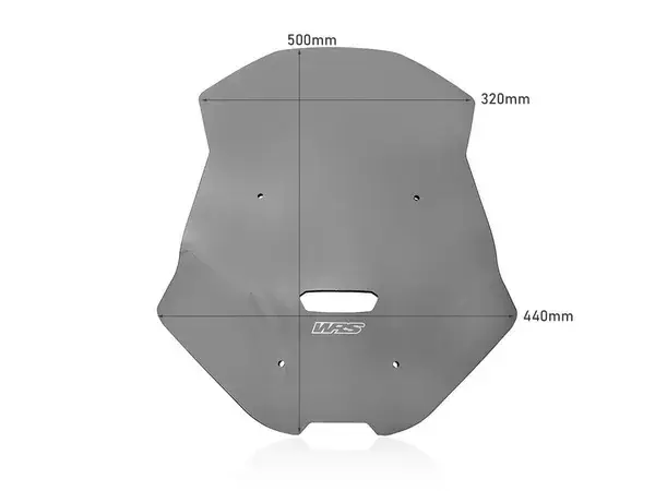 Parbriz WRS pentru scooter — vederea 8