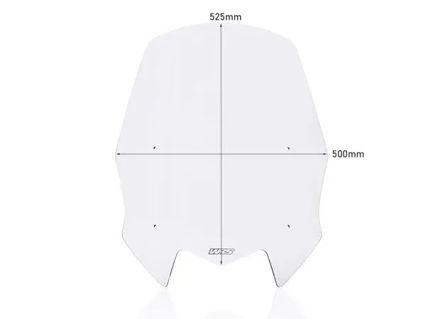 Vetrobran WRS za skuter — pogled 7
