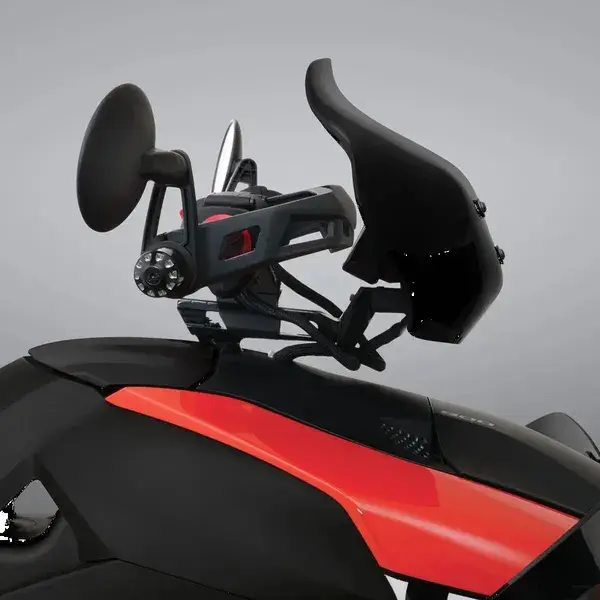 Windschild Covert Show Chrome — Ansicht 2