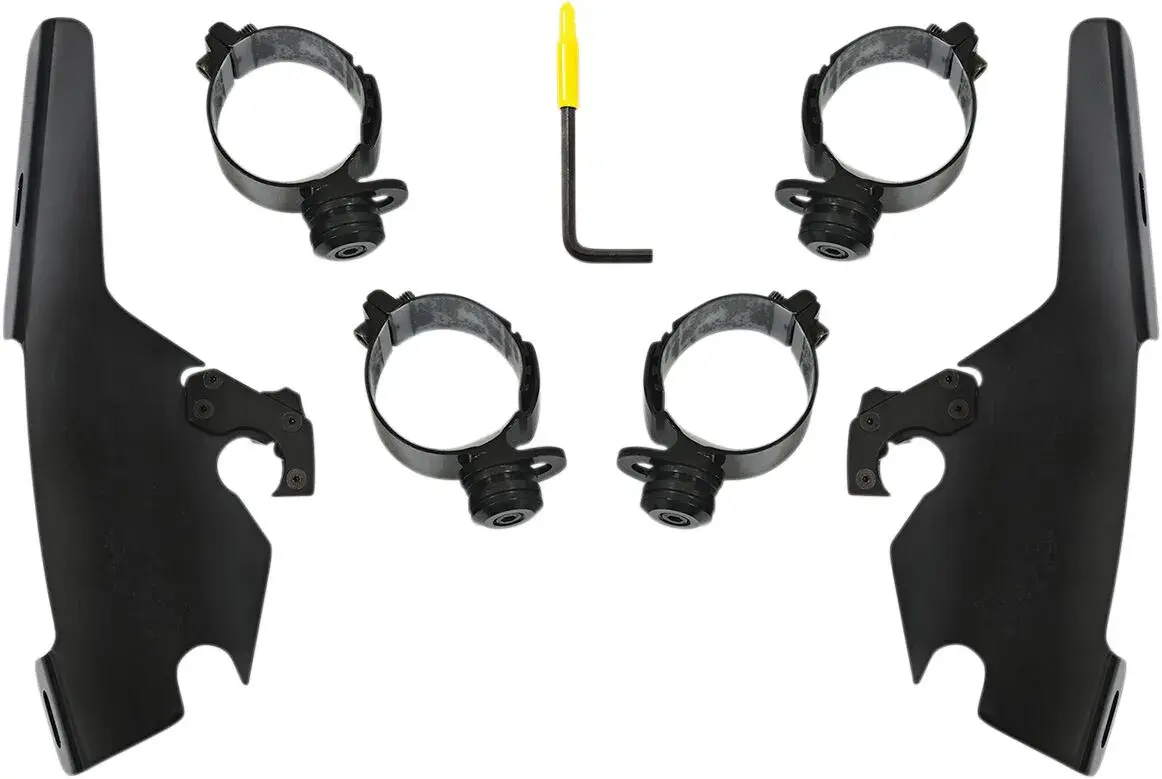 Kit de montage Trigger-Lock pour carénage Batwing Memphis Shades