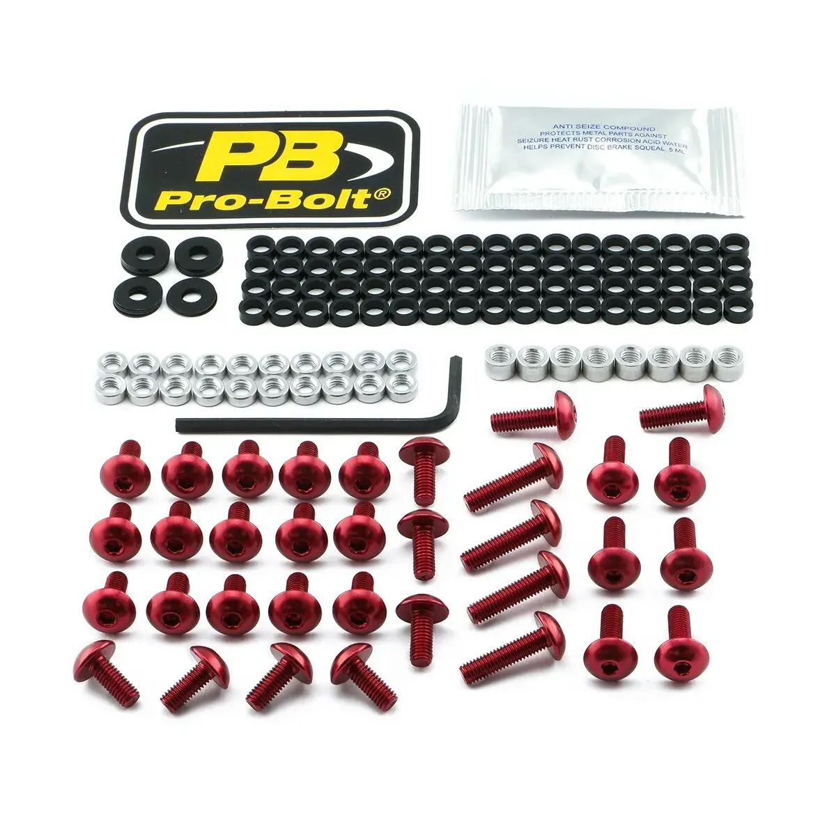 Kit de visserie carénage aluminium BMW PRO BOLT